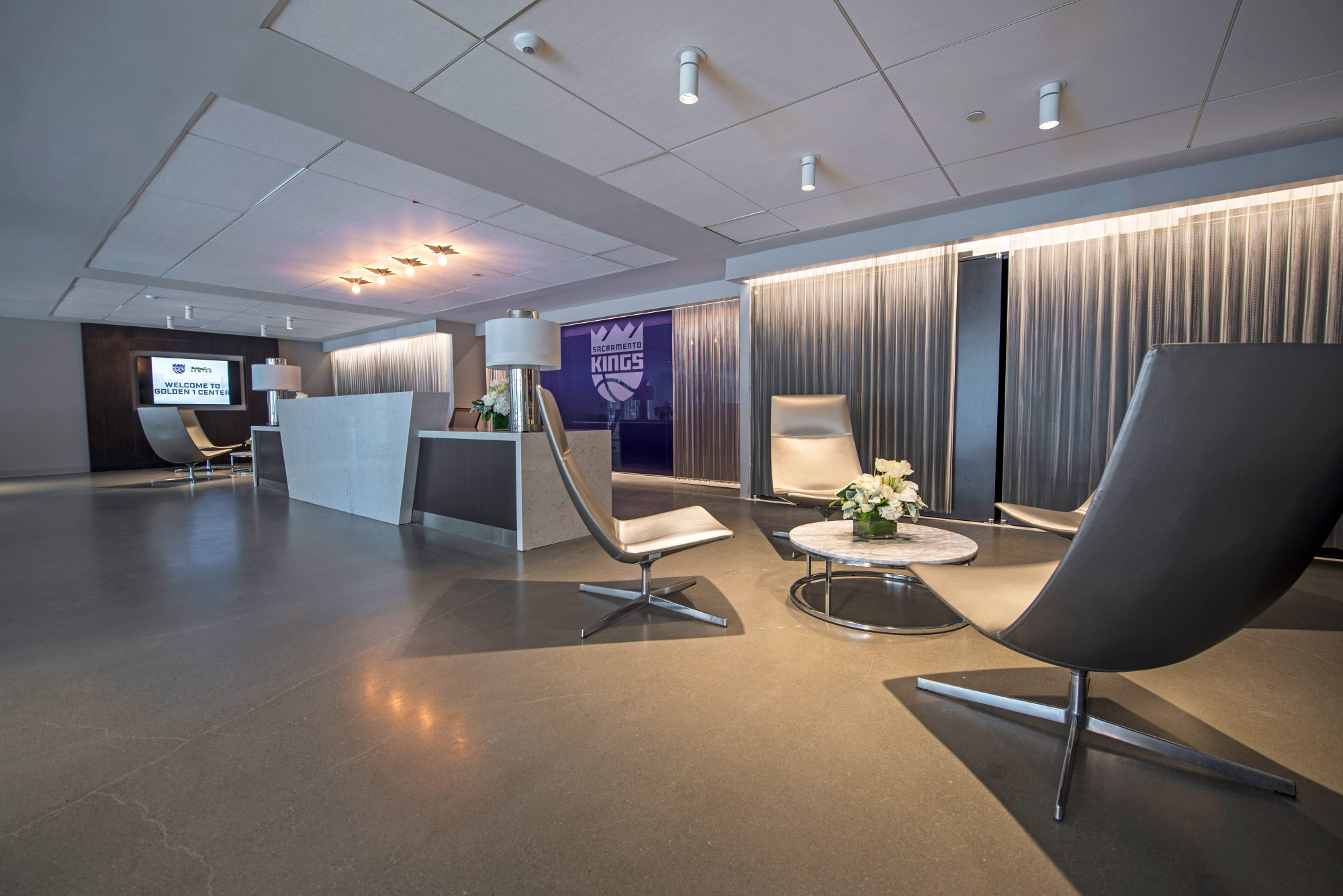 VIP entrance lounge area